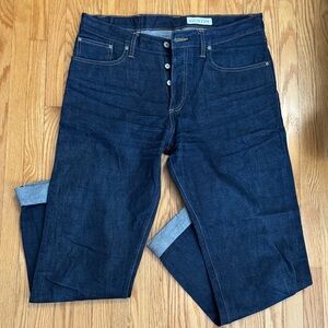 Gustin Men's Indigo Straight Jeans